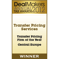 Central Europe Transfer Pricing Firm of the Year 2012